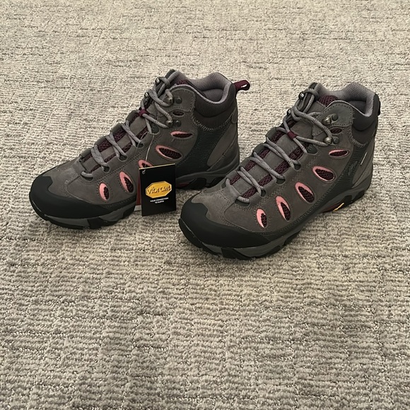 Vibram EMS Journey Charcoal Hiking Shoes Mid Size 8.5 US Waterproof - Picture 2 of 6